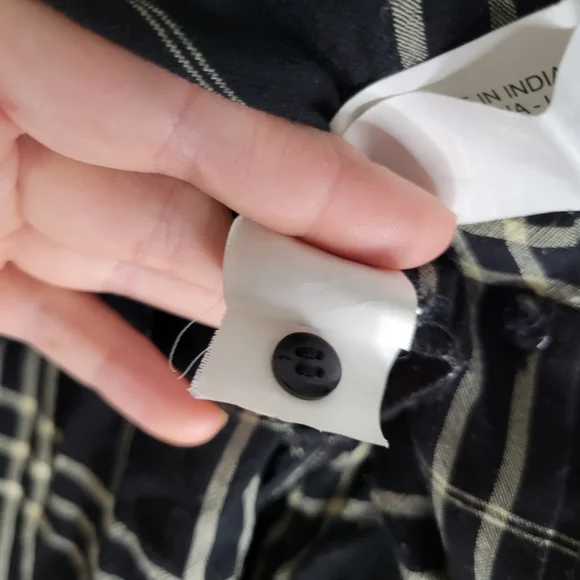 Zara trafaluc women's plaid long sleeve tunic top - Picture 14 of 16